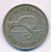 Új-Zéland 1951. 1Fl Cu-Ni "VI. György" T:2-, patina, ph.
New Zealand 1951. 1 Florin Cu-Ni...
