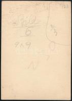 cca 1932 Kinszki Imre (1901-1945) budapesti fotóművész hagyatékából, jelzés nélküli vintage fotó (Bi...