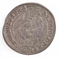 1675K-B 15kr Ag I. Lipót Körmöcbánya, lapkavég (6,14g) T:2 karc, kissé hullámos / Hungary 1675K-B 15 Kreuzer Ag Leopold I Kremnitz, planchet edge (6,14g) C:XF scratch, slightly wavy Huszár: 1423., Unger II.: 1058.