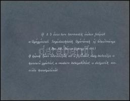 cca 1961 Budapest, Mező Sándor képriportja a XIII. ker., Gyógyászati Segédeszközök Gyárában, 38 db v...