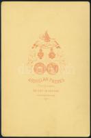 cca 1872 Konstantinápoly, Abdullah Fréres műtermében készült vintage fotó, 16,3x10,9 cm