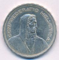 Svájc 1933B 5Fr Ag T:1-,2 Switzerland 1933B 5 Francs Ag C:AU,XF Krause KM#40