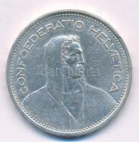 Svájc 1950B 5Fr Ag T:2 
Switzerland 1950B 5 Francs Ag C:XF
Krause KM#40