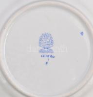 Herendi Rotschild mintás süteményes tányérok két méretben. Kézzel festett, jelzett, hibátlan. d: 15,...