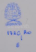 Herendi Rotschild mintás teás csésze aljjal. Kézzel festett, jelzett, hibátlan