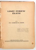 Ifj. Somssich Andor: Liszt Ferenc élete. Bp., 1925., Magyar Irodalmi Társaság. Kopott félvászon-kötésben, kijáró címlappal.