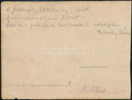 cca 1916 Osztrák-magyar katonák csoportképe Doberdonál, az Olasz-fornton, fedezék előtt, 9x12 cm