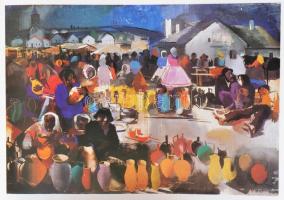 Egri Mária: A Szolnoki Művésztelep. Bp., 1977, Képzőművészeti Alap. Képekkel illusztrált. Kiadói egé...