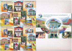 Balassagyarmat - 3 db modern alkalmi bélyegzős képeslap (2008, 2011, 2014) / 3 modern postcards with So. Stpl