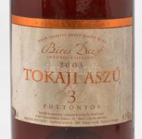 2003 Tokaji Aszú, 3 puttonyos, Béres Dezső Bodrogkisfalud, 0,5 l