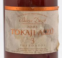 2003 Tokaji Aszú, 3 puttonyos, Béres Dezső Bodrogkisfalud, 0,5 l