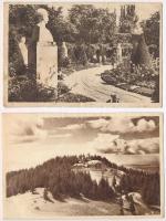 18 db MODERN román városképes lap az 1950-es évekből / 18 modern Romanian town-view postcards from t...
