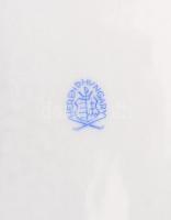 Herendi Viktória kínáló tálka. Kézzel festett, jelzett, hibátlan 18x14 cm