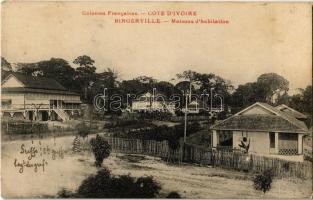 Bingerville, Colonies Francaises, Maisons dhabitation / houses (EK)