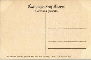 Escadre bei Nacht. K.u.K. Kriegsmarine / Osztrák-Magyar Haditengerészet hajóraja este / WWI Austro-H...