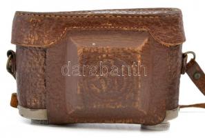 cca 1950 Belca Beltica fényképezőgép E. Ludwig Meritar 50mm f/2.9 objektívvel, kissé kopott, működők...