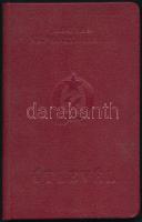 1956 Bp., Magyar Népköztársaság által kiállított útlevél, jugoszláv vízummal