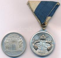 Olaszország 1975. "Anno Santo 1975. Roma / Paulus VI. Pont. Maximus" ezüstözött fém emléké...