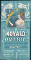 Kovald fest, tisztít, Budapest VII. számolócédula