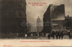 San Francisco after the earthquake 1906