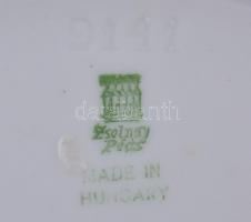 Zsolnay porcelán "Soproni emlék", matricás, jelzett, kis kopásnyomokkal, 10×7×4 cm