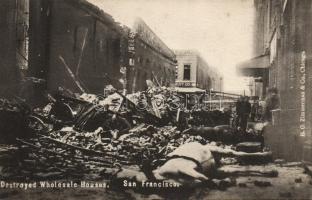 San Francisco after the earthquake 1906, Wholesale houses