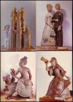 Kovács Margit kerámiái, 8 db fotó, 15×11 cm