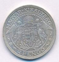 1929. 2P Ag "Madonna" T:2,2- fo. Adamo P7