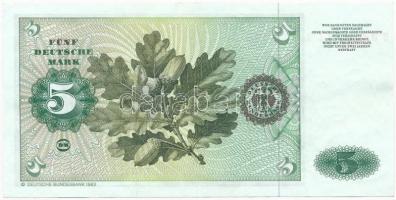 NSZK 1980. 5M T:I-
FRG 1980. 5 Mark C:AU 
Krause 30