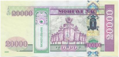Mongólia 2009. 20.000T T:I- 
Mongolia 2009. 20.000 Tugrik C:AU