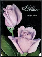 1956-1968 5 db régi rózsa árjegyzék/katalógus, közte 2 db angol nyelvű és 1 db német nyelvű katalógu...