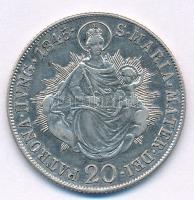 1845B 20kr Ag "V. Ferdinánd" T:2 Huszár 2081., Unger III.:1419