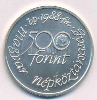 1988. 500Ft Ag "Világ vadvédelmi alap" T:BU 
Adamo EM100