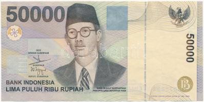 Indonézia 1999. 50.000R T:I- Indonesia 1999. 50.000 Rupiah C:AU Krause KM#139a