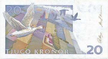 Svédország 1991. 20K T:II-
Sweden 1991. 20 Kronor C:VF
Krause KM#61
