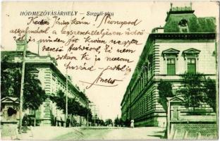 1929 Hódmezővásárhely, Szegedi utca (fa)