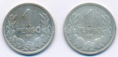 1926-1927. 1P Ag (2x) T:2-,3  Adamo P6
