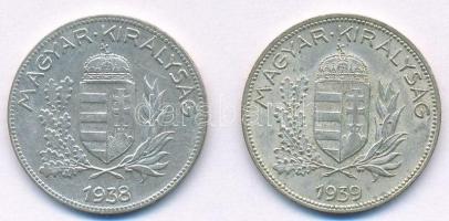 1938-1939. 1P Ag (2xklf) T:1-,2 
Adamo P6