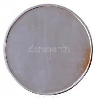 DN "Köszönettel a 40 év munkájáért - Magyar Posta Zrt." ezüstözött fém emlékérem, eredeti ...