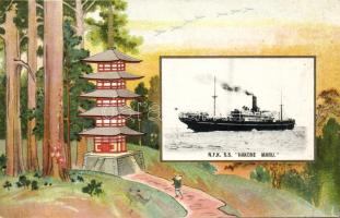 N.Y.K. SS. Hakone Maru (EK)