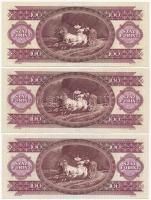 1949-1995. 100Ft (6xklf) T:I-III