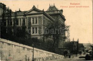 1910 Budapest I. Ferenc József nevelőintézet és gimnázium. Ilona utca 2-4. (Szabó Ilonka utca) Taussig A. 10733. (EB)