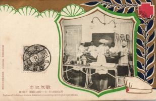 Volunteer nurses, Red Cross