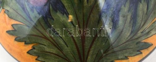 Norica mázas kerámia váza. Jelzett, hibátlan. 23 cm