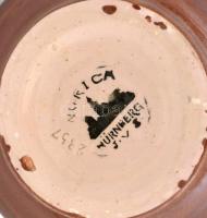 Norica mázas kerámia váza. Jelzett, hibátlan. 23 cm