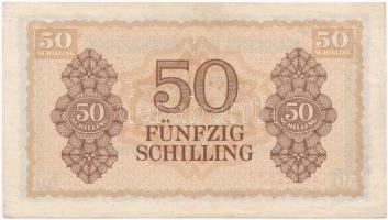 Ausztria / Szövetséges megszállás 1944. 50Sch T:II Austria / Allied occupation 1944. 50 Schilling C:...