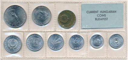 1977. 2f-10Ft (9xklf) érmés forgalmi sor fóliatokban T:1 Adamo FO10