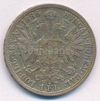 Ausztria 1886. 1Fl Ag "Ferenc József" T:2- Austria 1886. 1 Florin Ag "Franz Joseph&qu...