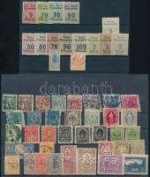Német városi bélyegek, parafilatélia, vasúti bélyegek, 2 stecklapon