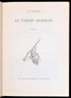 4 db J. F. Cooper regény modern kiadása
